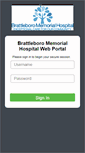 Mobile Screenshot of portal.bmhvt.org